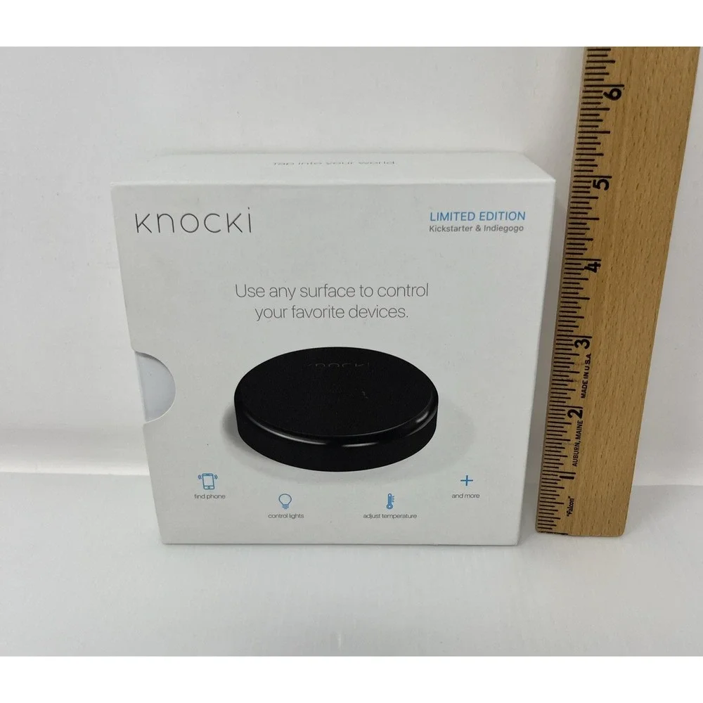 Knocki Gesture Control Smart Home Devices Limited Edition Kickstarter Sealed NEW